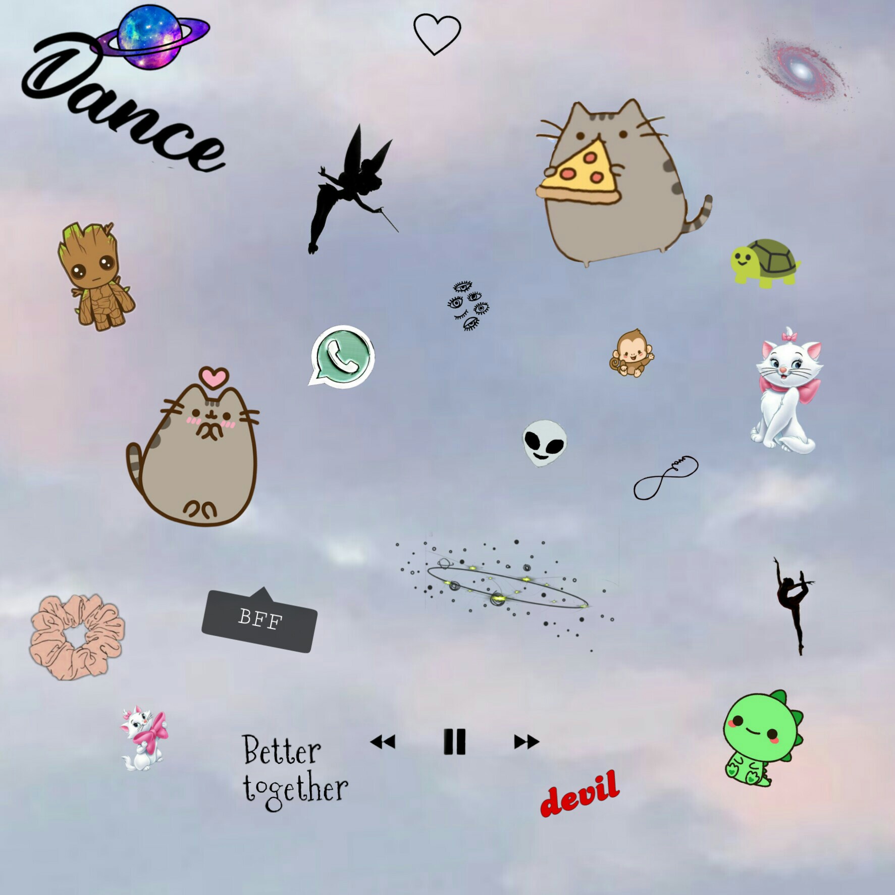 pusheen turtle