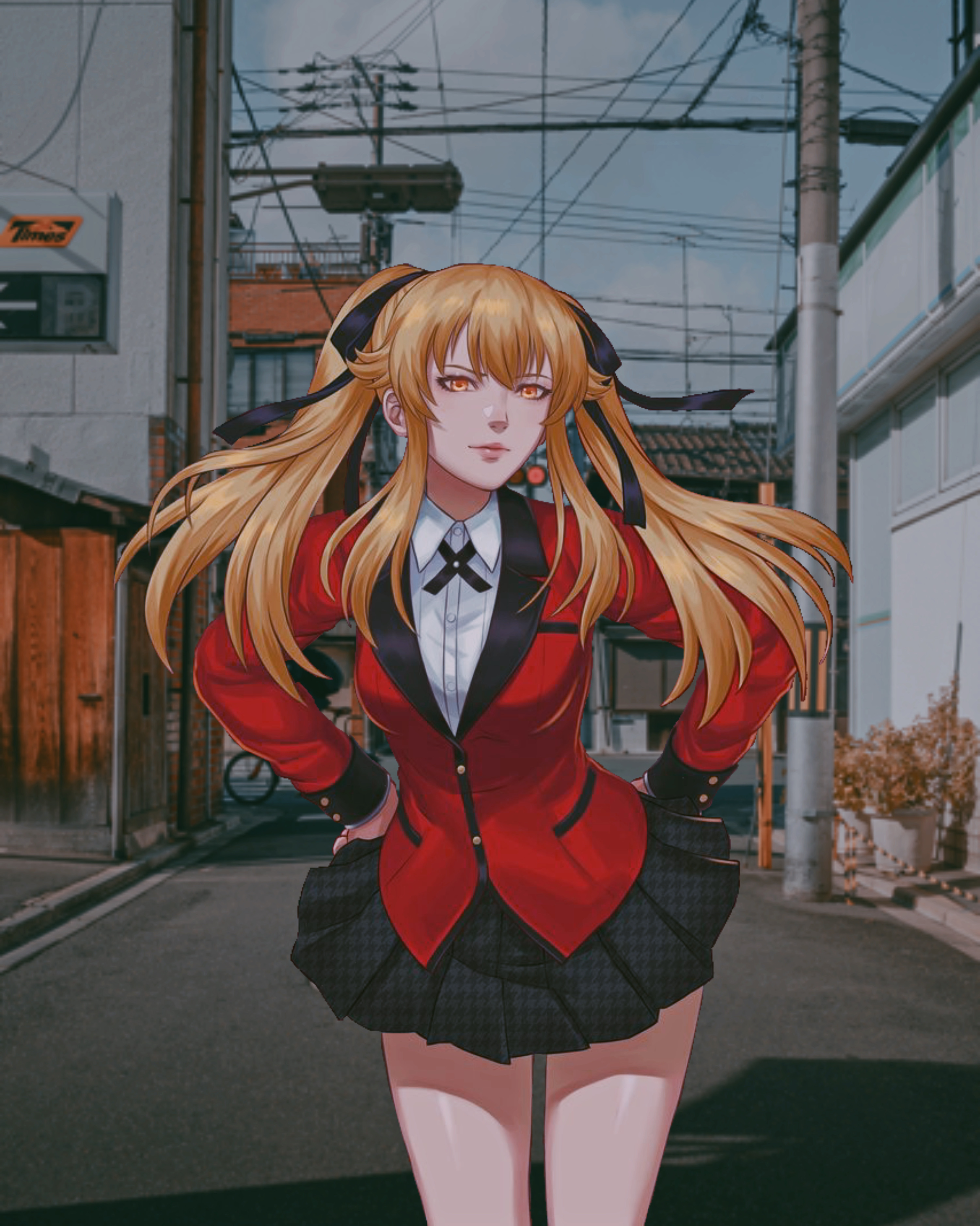 Anime Kakegurui Marysaotome Saotome Image By N