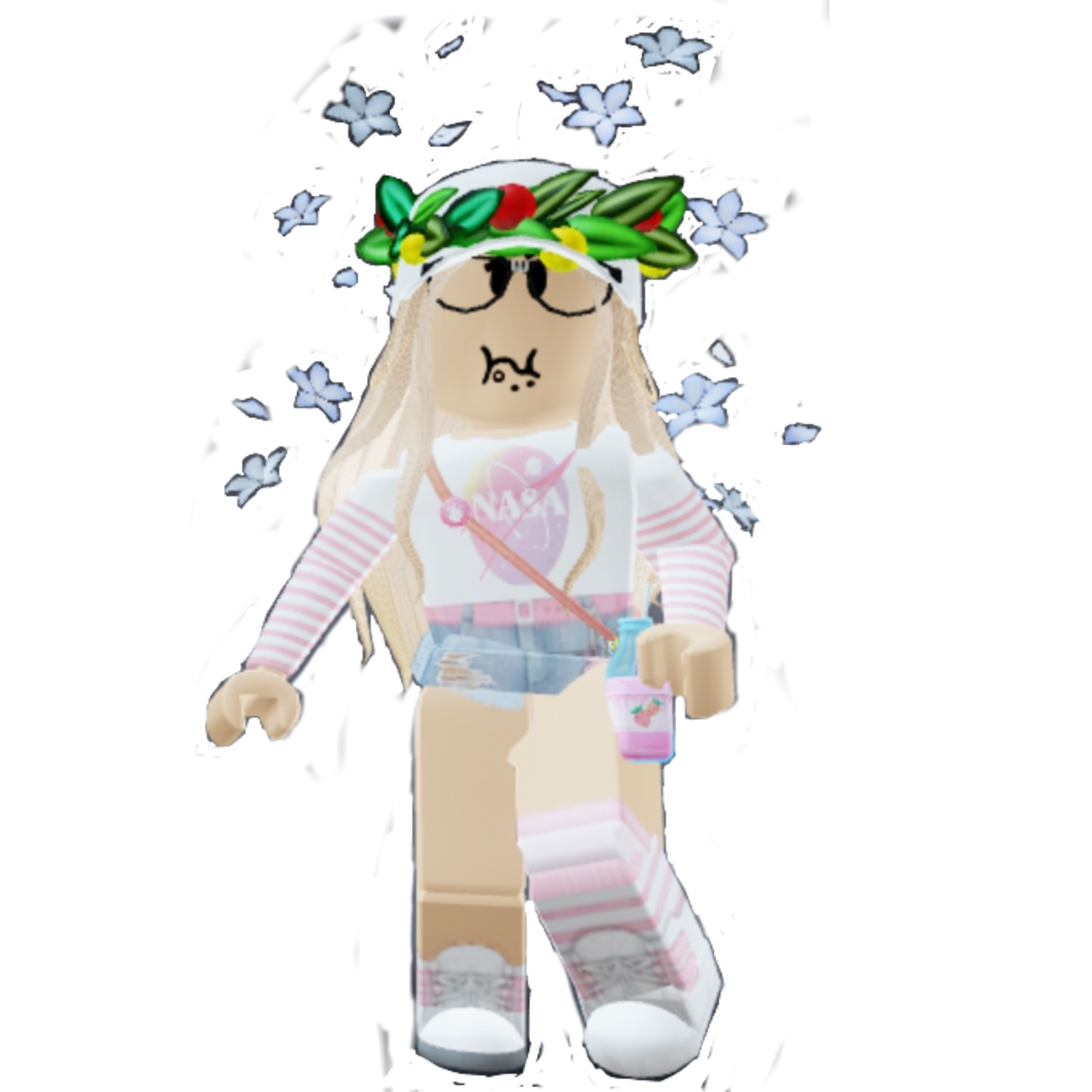 Enjoy Roblox Robloxgirl Sticker By Peulda - pictures of roblox girl avatars
