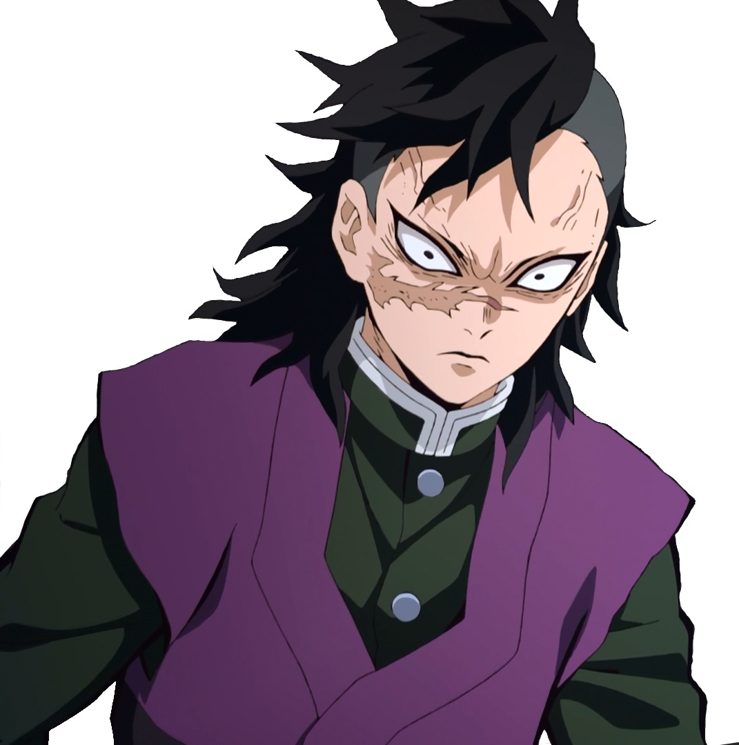 This visual is about freetoedit genya kny demonslayer anime #freetoedit #ge...
