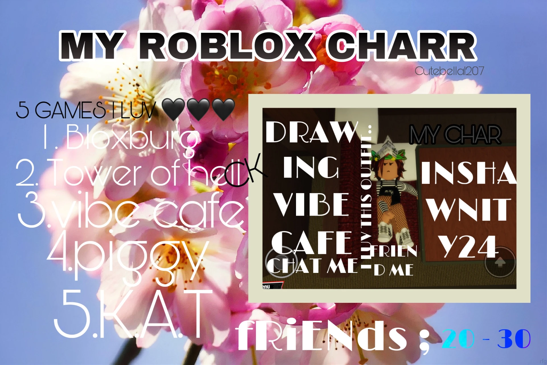 Robloxcharacter Image By Roblox Cutebella1207