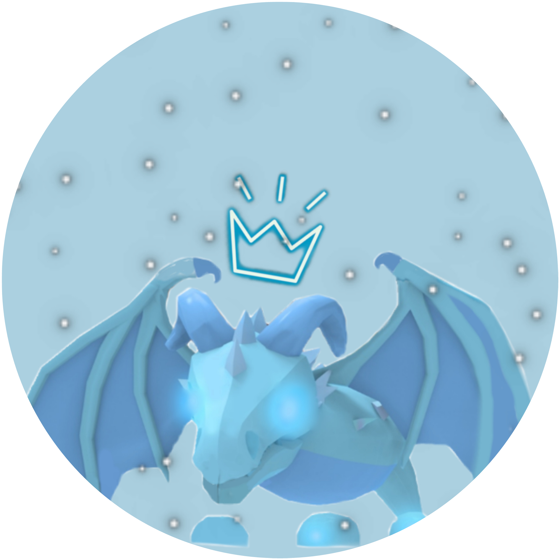 Adopt Me Frost Dragon Sticker By Vale - roblox adopt me frost dragon