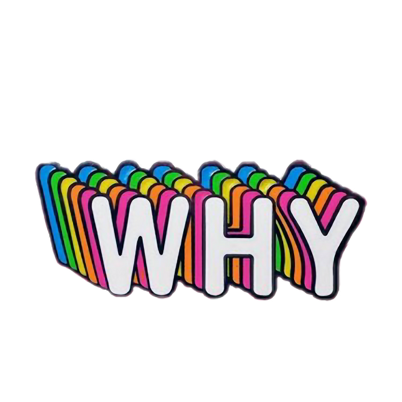 why sticker following me sticker by faizee_png