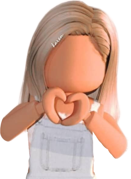 Roblox Girl Aesthetic Robloxgirl Cute Sticker By - roblox girl cute pictures