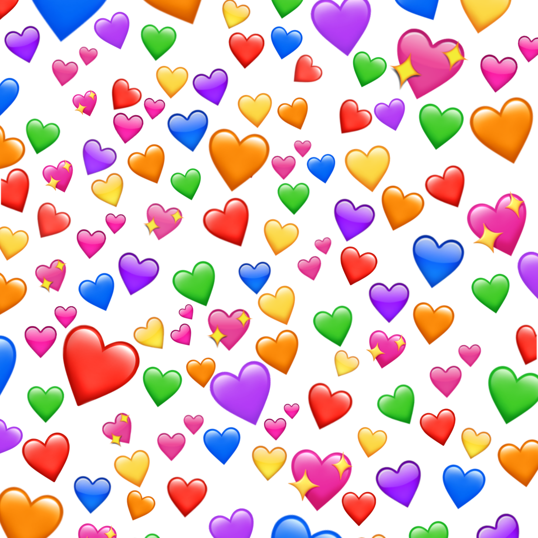 freetoedit heart emoji wholesome sticker by @dizzysinner