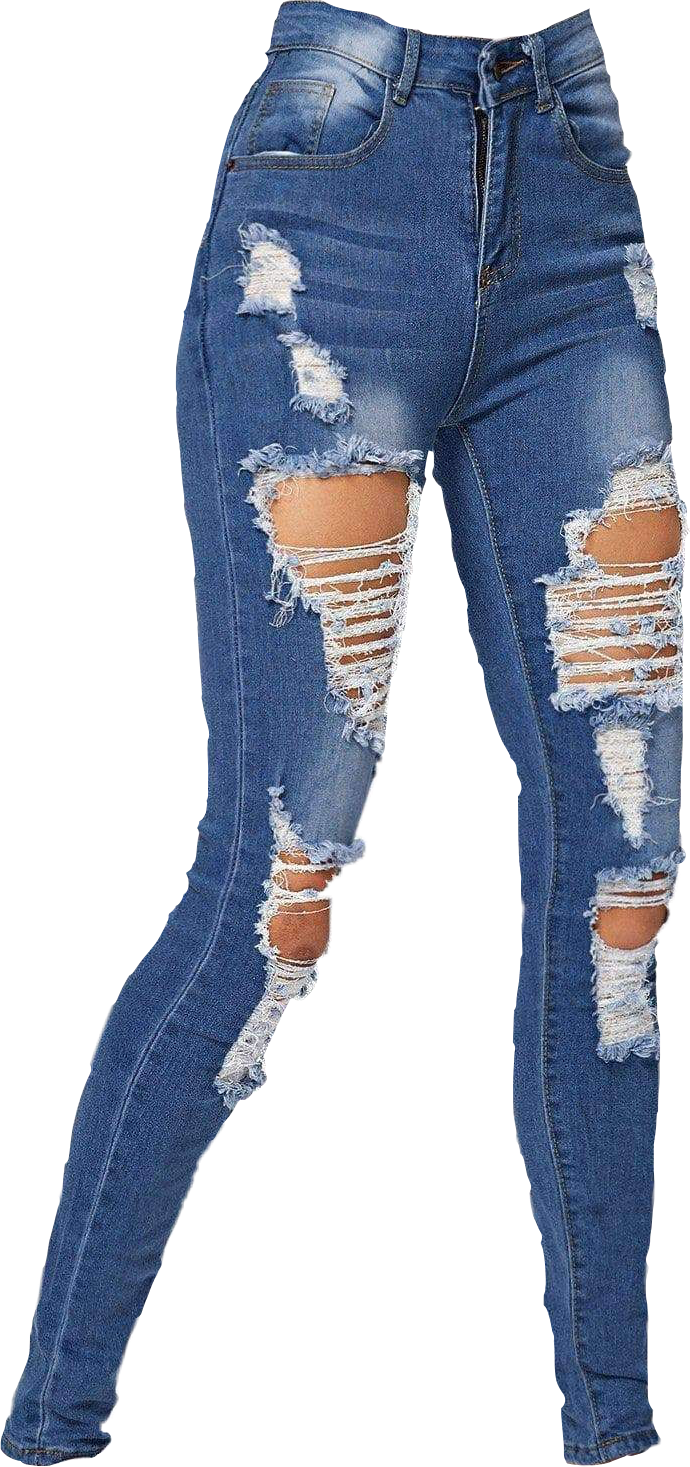romwe ripped jeans