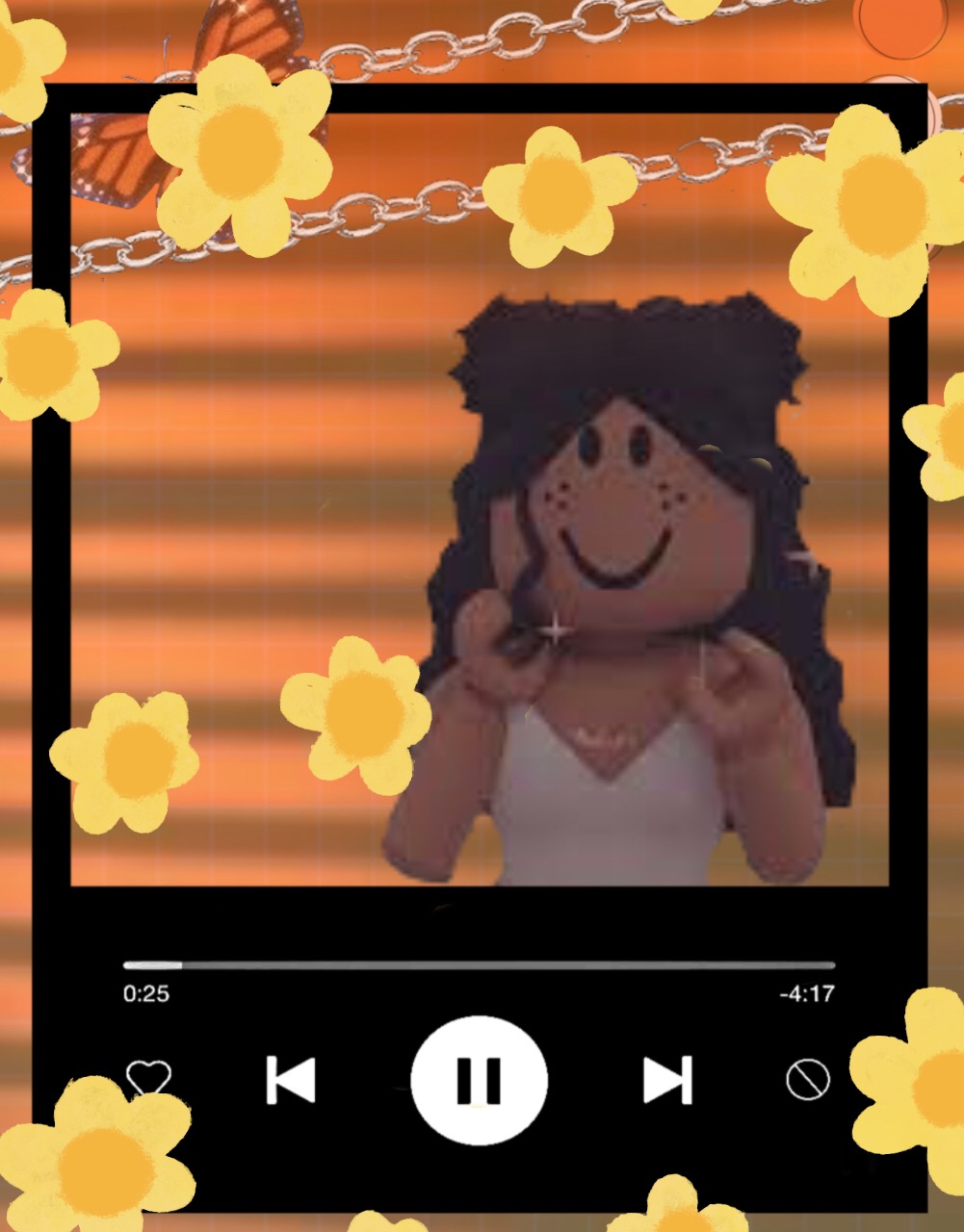 Girl Roblox Cute Aethestic Yellow Orange Image By - cute 0 0 roblox