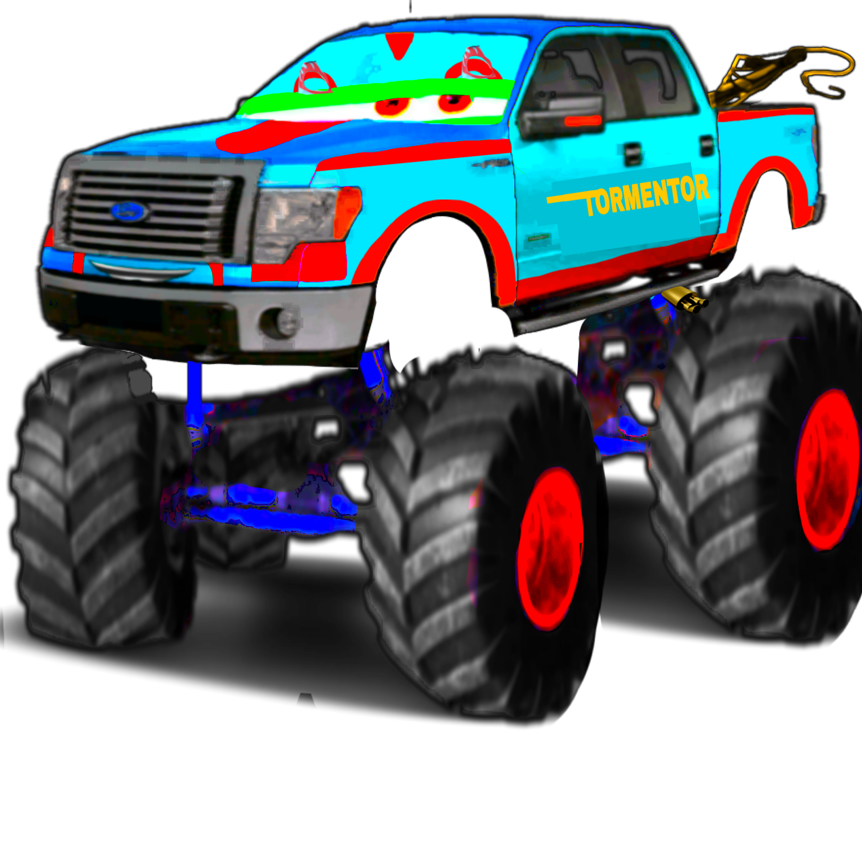 tow mater monster truck