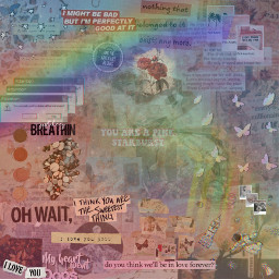 freetoedit background wallpaper rainbow aesthetic