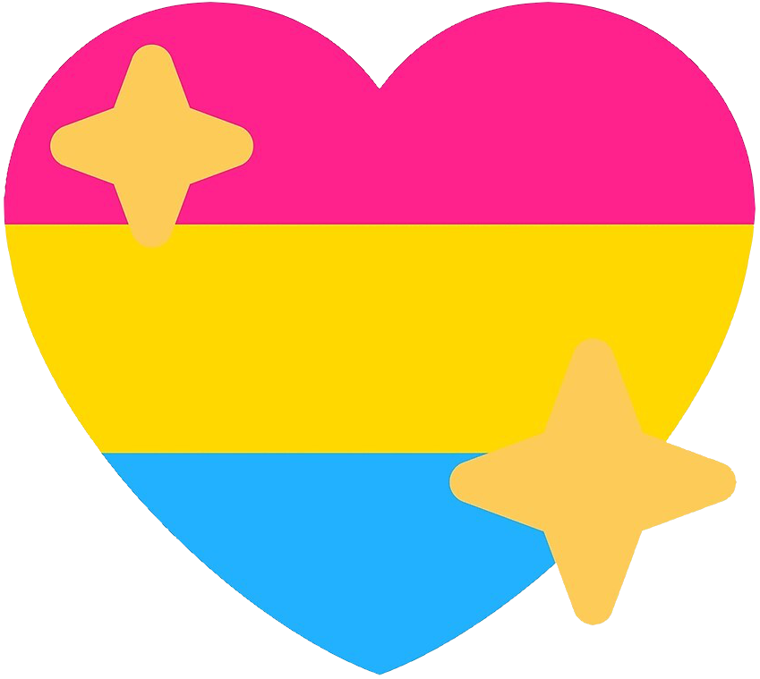 This visual is about pan panpride pansexual pride pansparkleheart freetoedi...