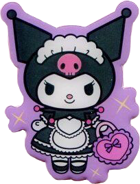 freetoedit hellokitty kuromi sticker by @bopskiddly