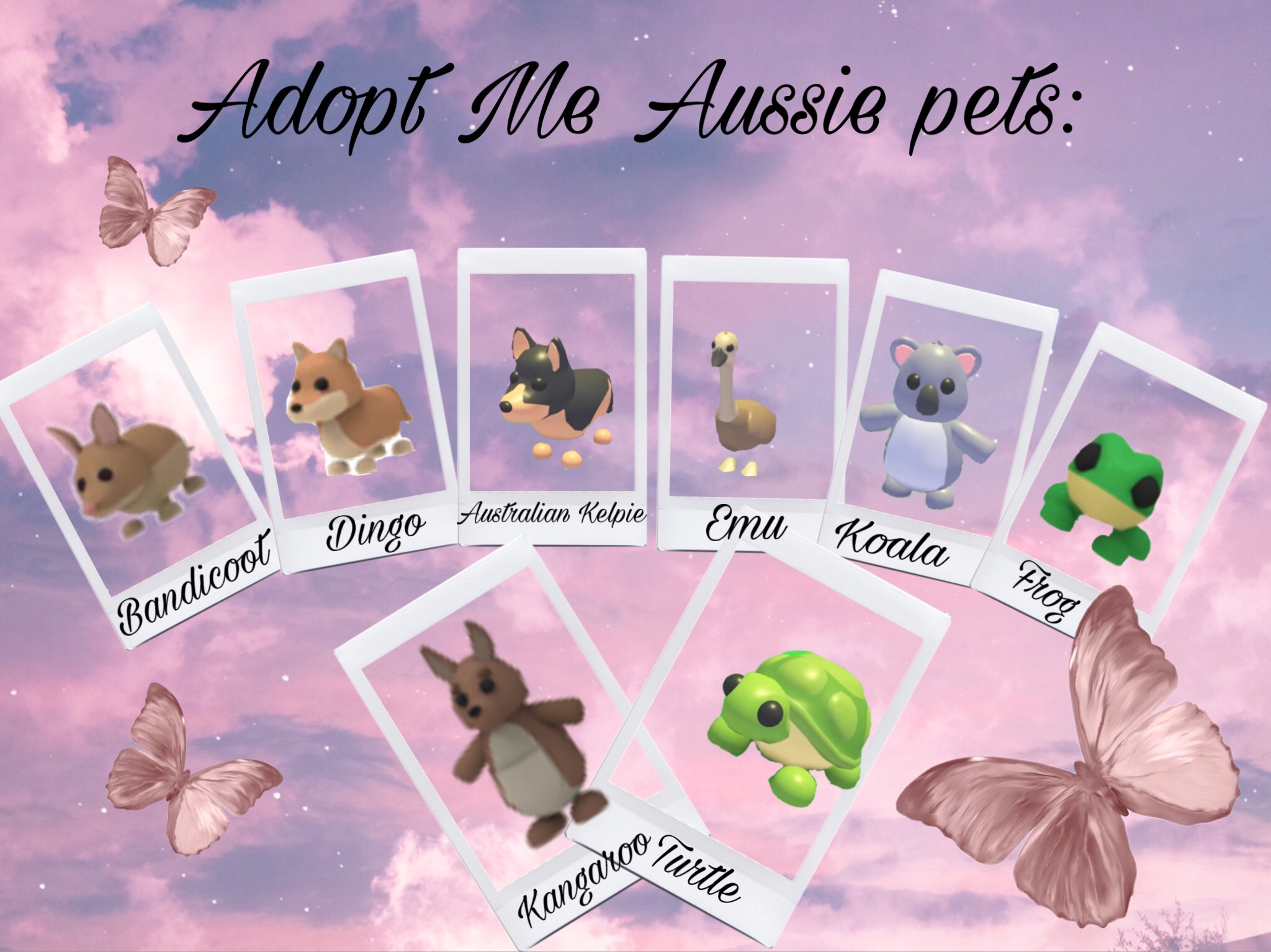 Adoptme Australia Aussie Pets Image By Llouisx0