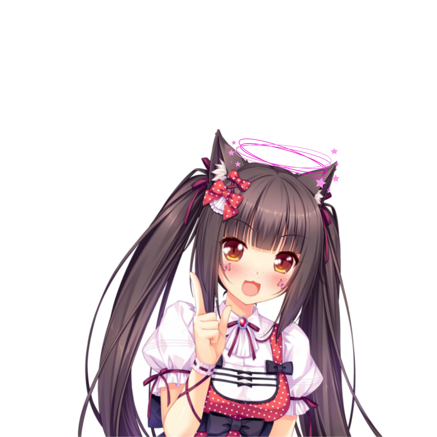 Кошкодевочка. Nekopara Chocola. Злая Чокола. Freetoedit Чокола. Nekopara Vol. 0.