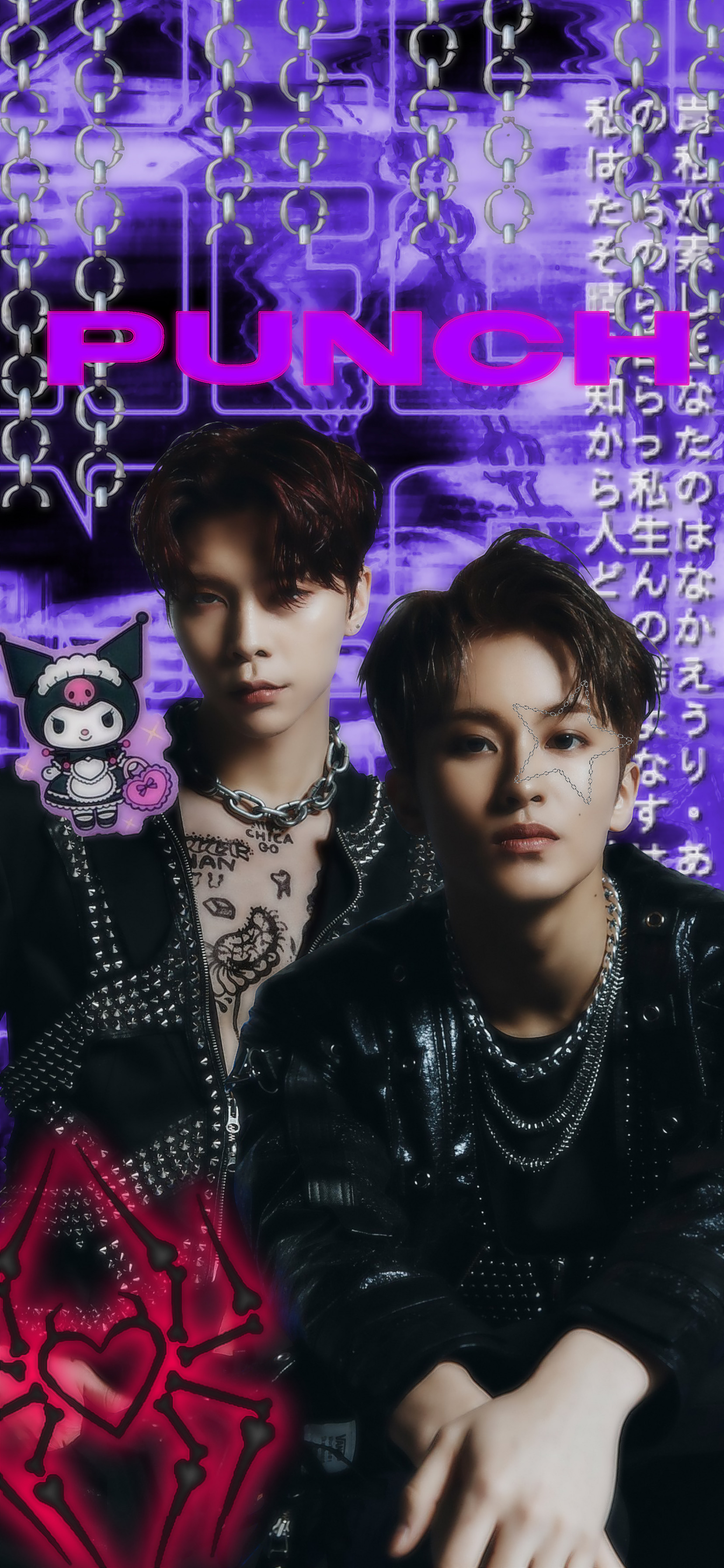 #punch #nct #nctzen #cybergoth #aesthetic #punk #edit #cybercore #kpop