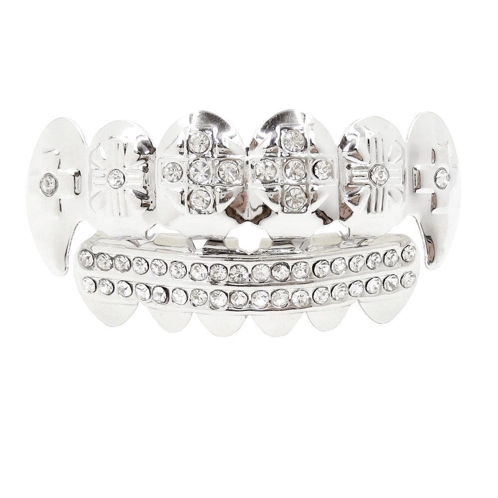 Teeth Diamond Sticker By Uyghur Women