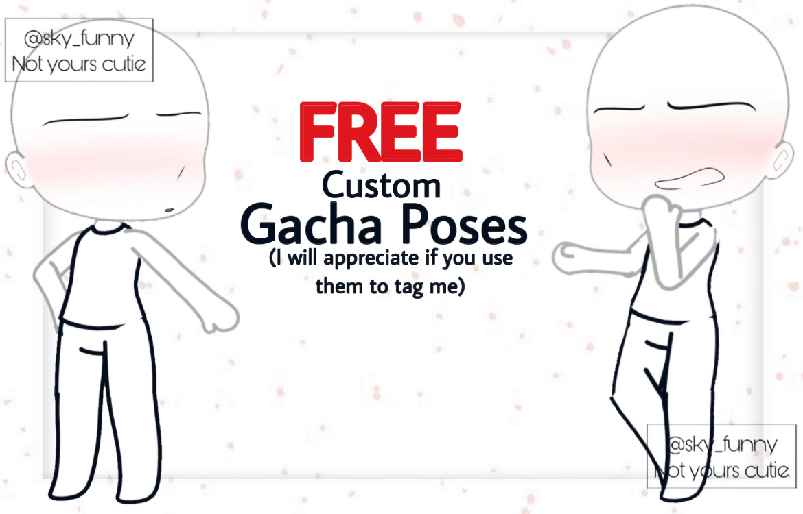 Featured image of post Custom Poses Gacha Life hannaeditsx we do not use real sanasenpai on instagram