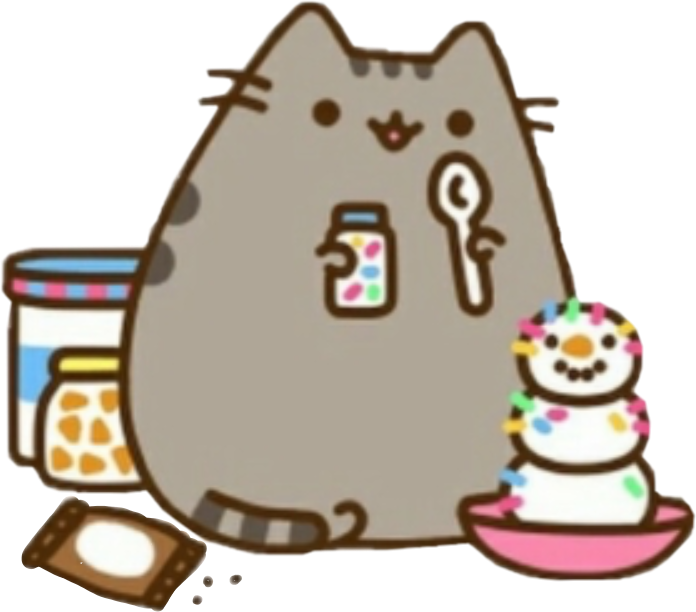 snowman pusheen