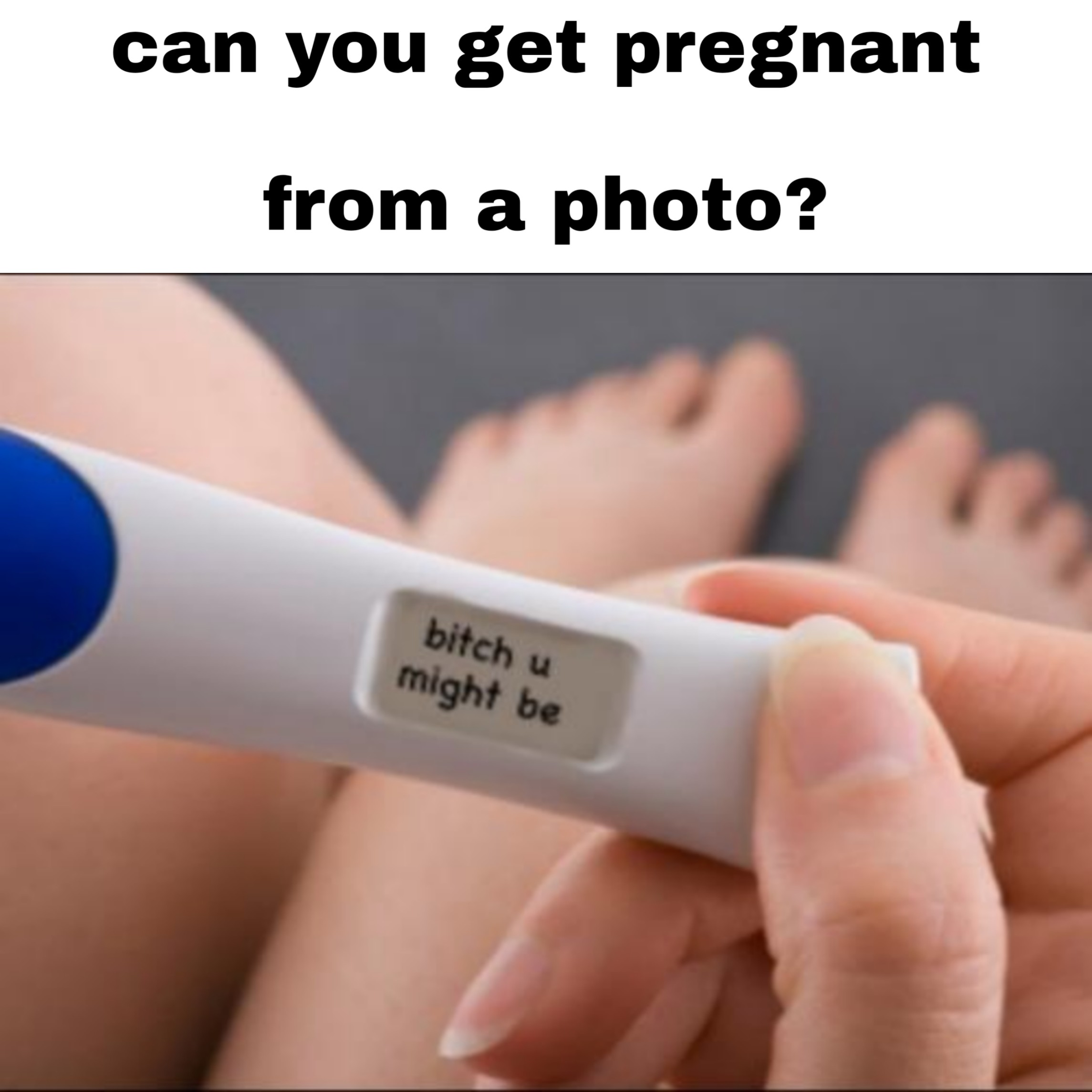 Дум на тесте беременности