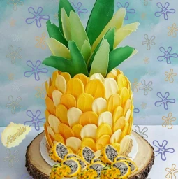 freetoedit cake beautiful portrait pineapple ircdragonfruit