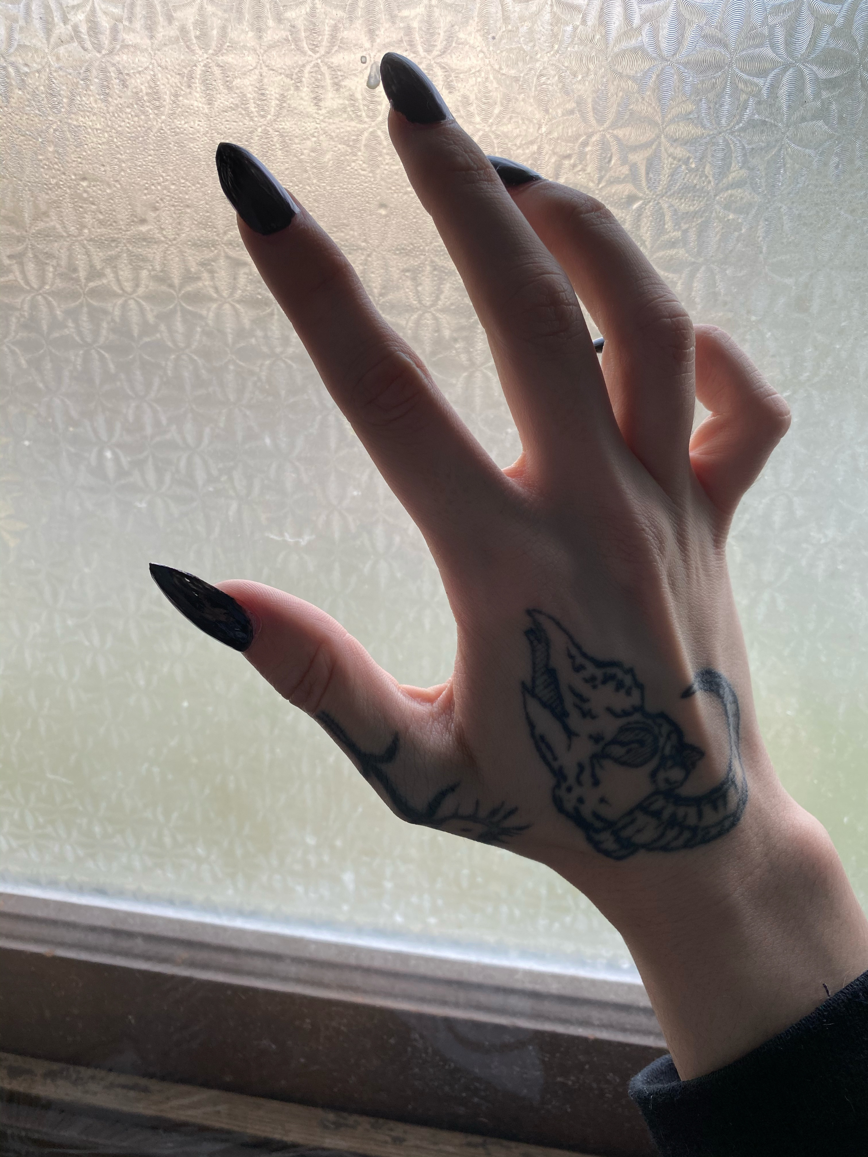 Hand Spooky Creepy Tattoo Inked Image By Cazion Fhey