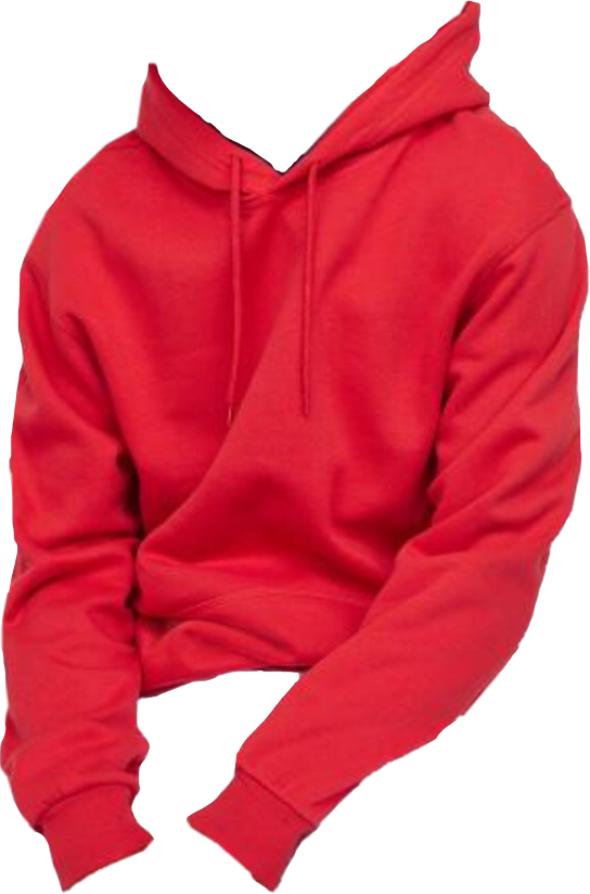 red aesthetic hoodie