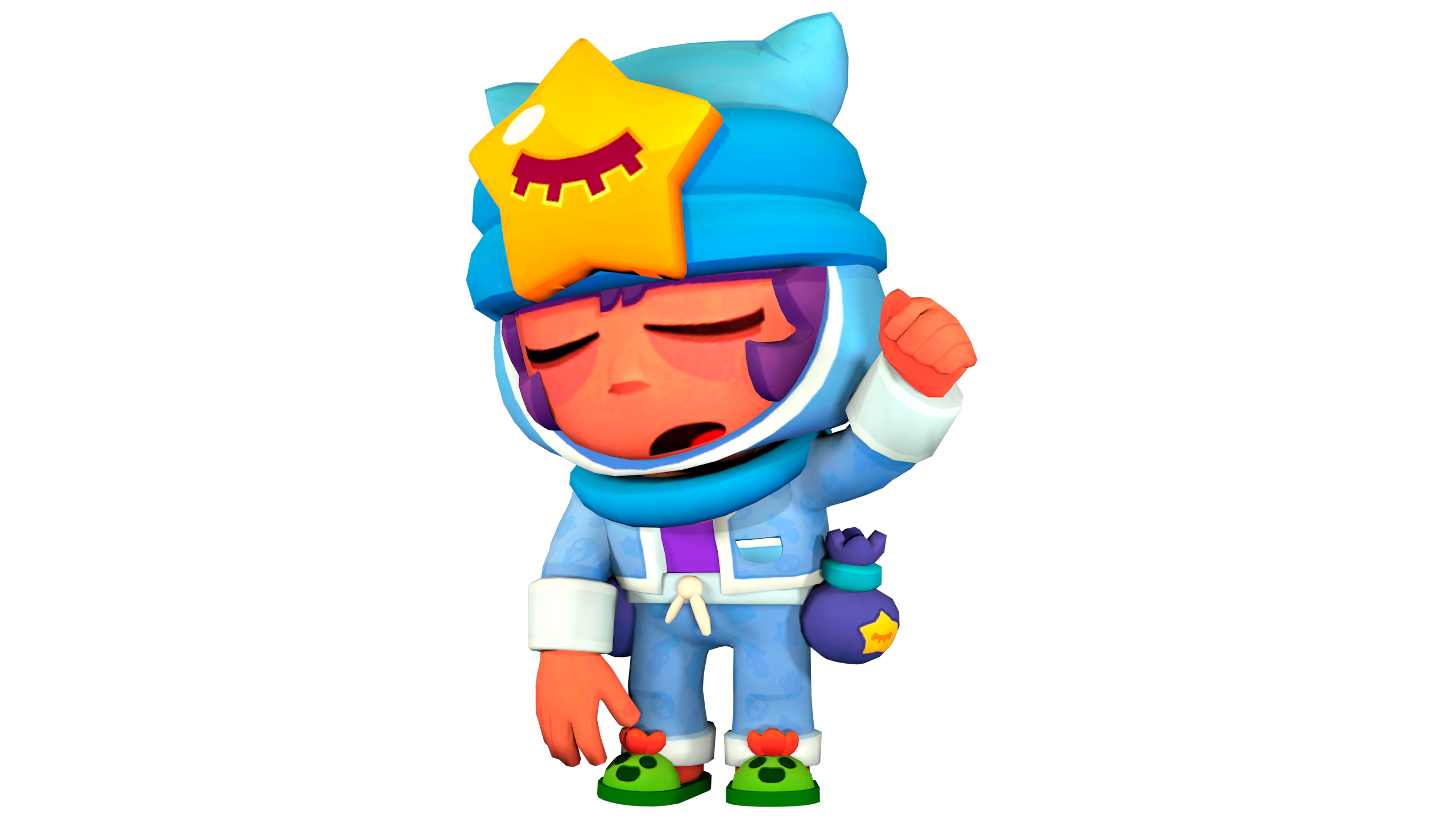 Sandy Sticker By Scrappy Designs - brawl stars 3d render png