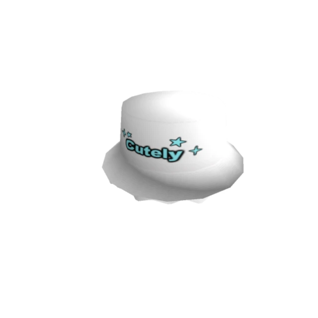 Cutely Hat Roblox Cutely Sticker By Grannymyszkaminni - hat remover roblox