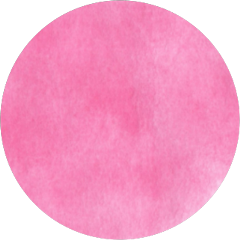 watercolor pink brightpink circle freetoedit