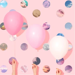 freetoedit baloons pastel pink pastelpink srcskydrops skydrops