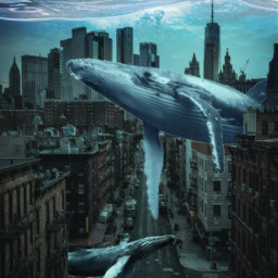 freetoedit underthesea city whales sea