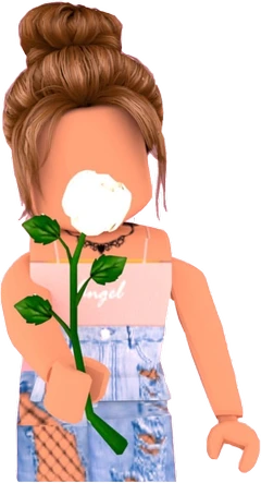 Largest Collection Of Free To Edit Robloxgirl Stickers - faceless roblox character roblox pictures cute