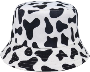 freetoedit white black cowprint cow