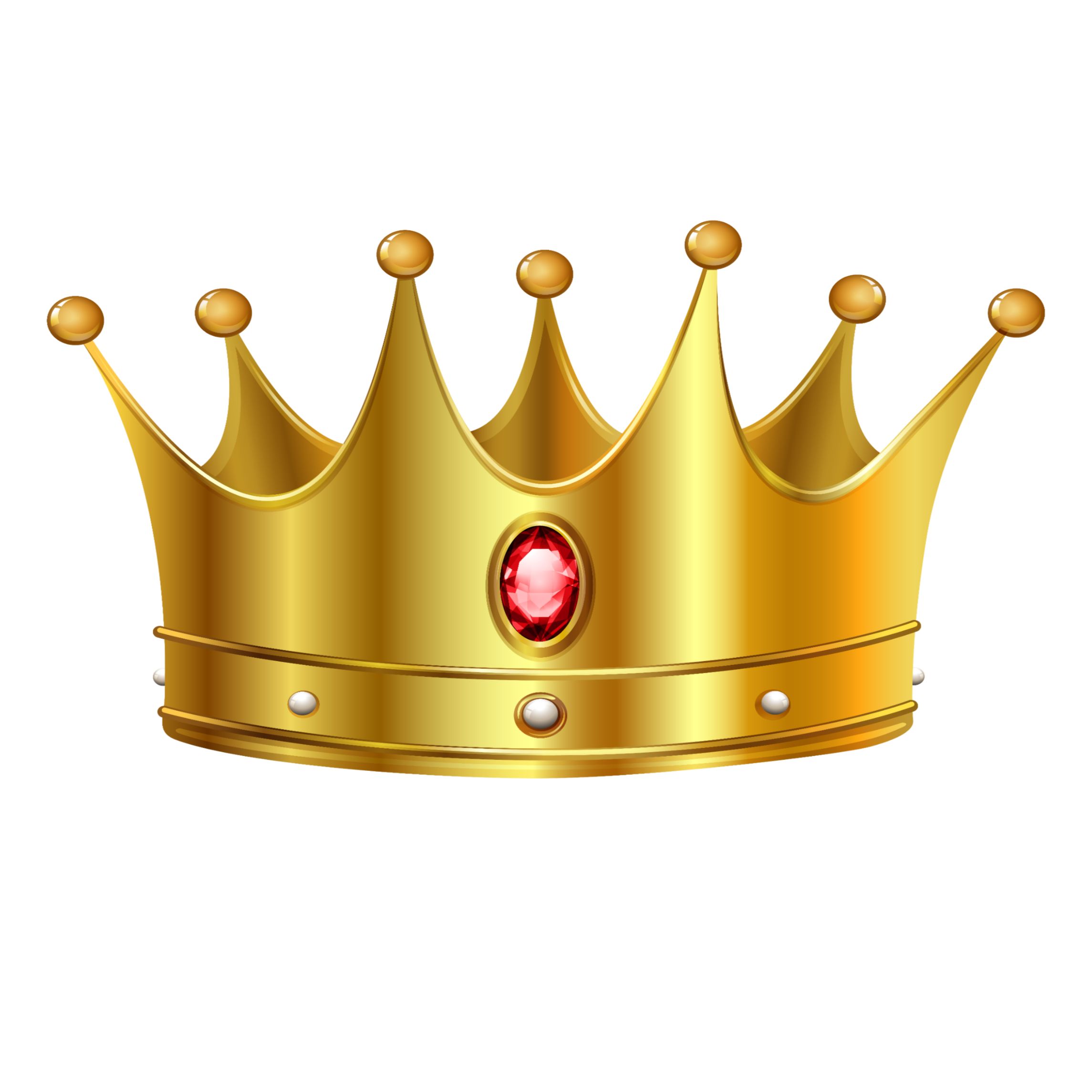 Gold Crown Clipart King And Queen Crown Png Transparent Png Images ...