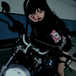 party model dark coloring hot cute cool black pink rosa academia style fp pfp car motrocycle pretty freetoedit