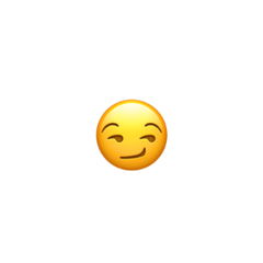 freetoedit remixit smirk smirking emoji