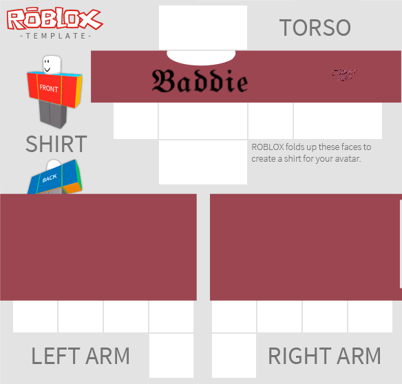Featured image of post Roblox Shirt Template Transparent Baddie