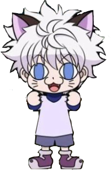 kirua killua hxh hunterxhunter sticker by @chapsullyman