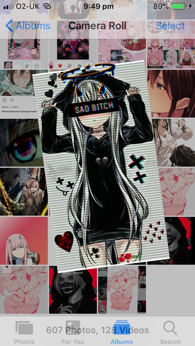 Sad Anime Girl Similar Hashtags Picsart