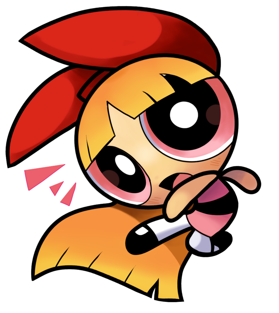 Powerpuffgirls Powerpuff Girls Blossom Sticker By Ohs - vrogue.co