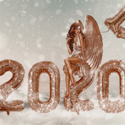 freetoedit 2019 2020 balloons angel