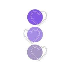 freetoedit purple circles purplecircles ombre