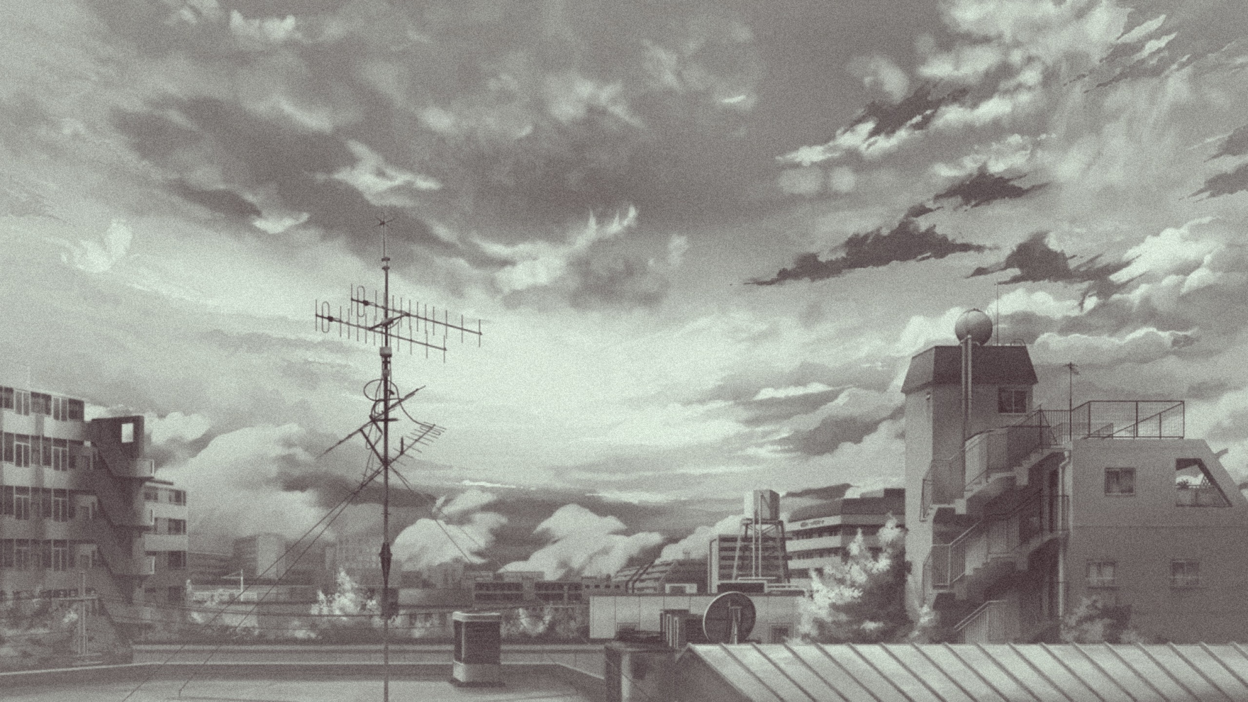 grey gray aesthetic anime background image by xxxxo