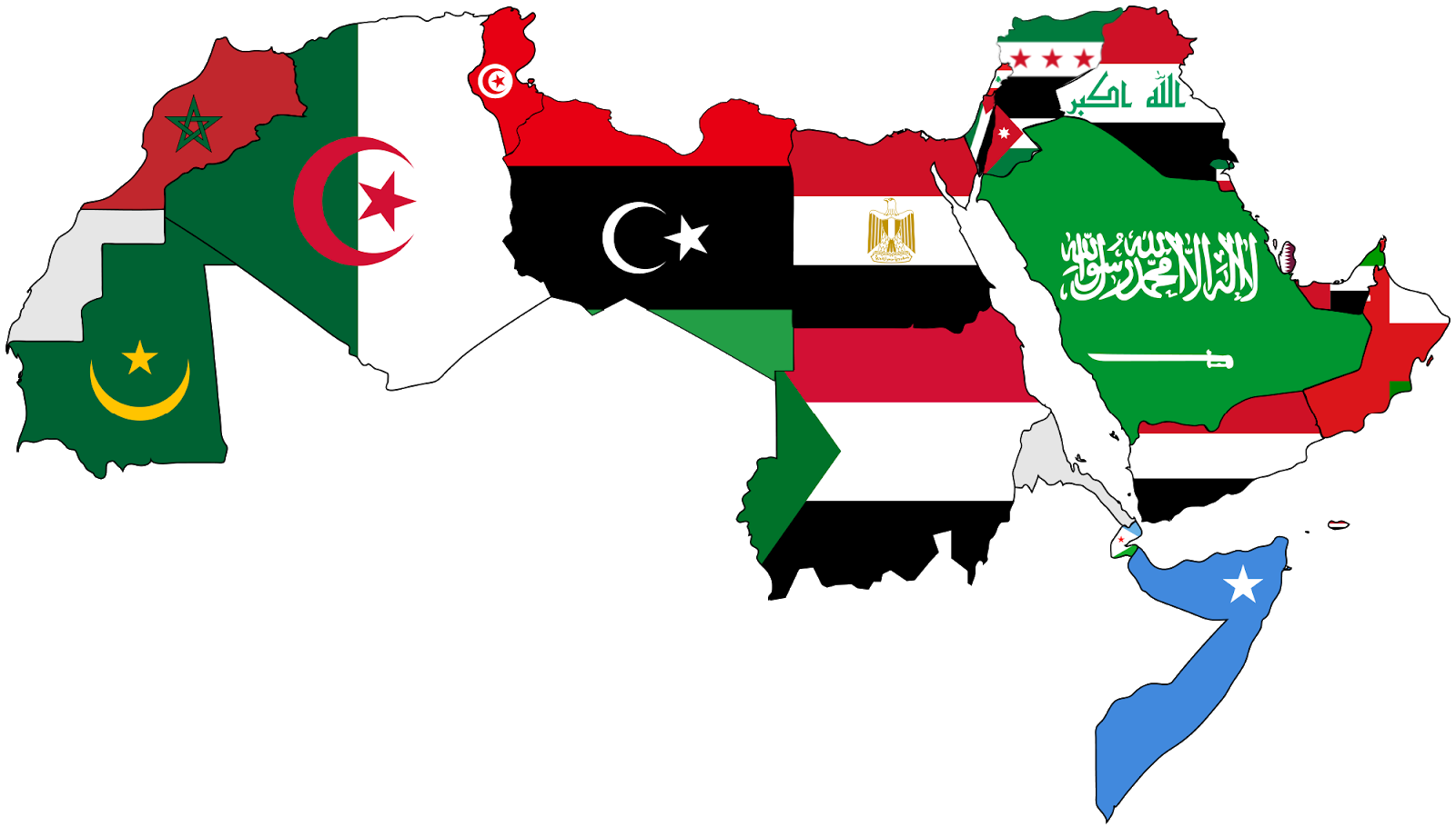 Regional arab. Лига арабских государств состав. Арабский мир. Флаги арабских стран. Арабские страны на карте.