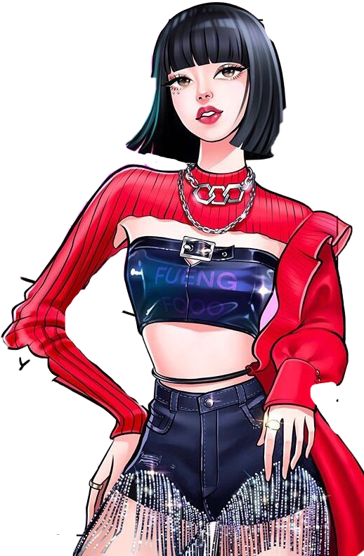 freetoedit lisa blackpink blackpinklisa sticker by @hwasa00