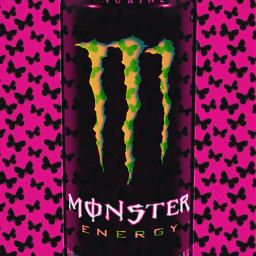 freetoedit scene emo wallpaper backgound pink monster monsterenergy