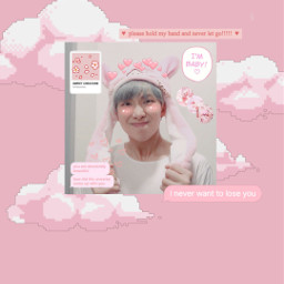 freetoedit wallpaper lockscreen background pink kpop bts namjoon rm aesthetic cute