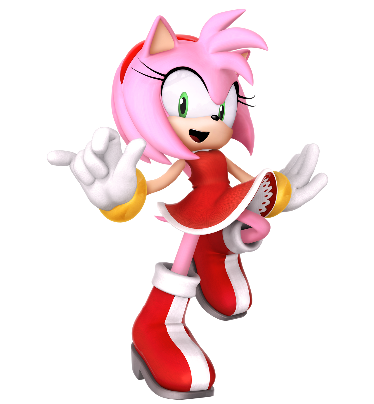 Amy Rose Boom PNG