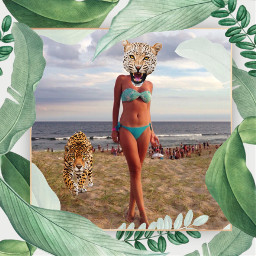 leopard animal jungle ecmyanimalalterego myanimalalterego freetoedit