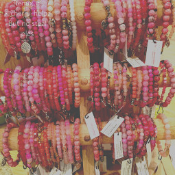 pink pinkaesthetic bracelet bracelets pinkbracelet pinkbracelets aesthetic pinkbeads pinkvibes goodvibes cute girly soft softaesthetic vsco vscoaesthetic pinkphotography freetoedit