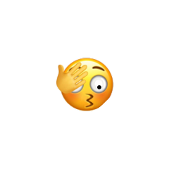 emoji oop meme fun funny shame yikes emojisticker freetoedit